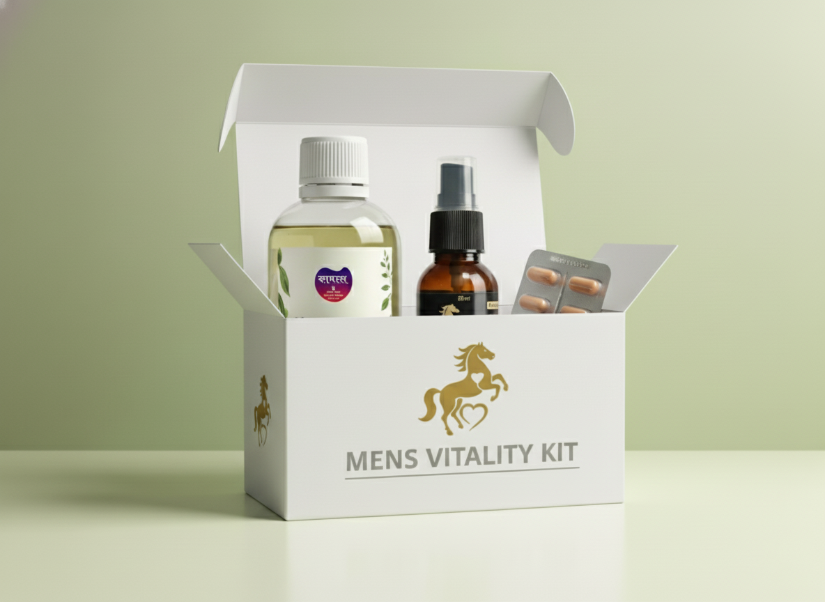 Men’s Vitality Power Kit – Complete Energy & Wellness Combo